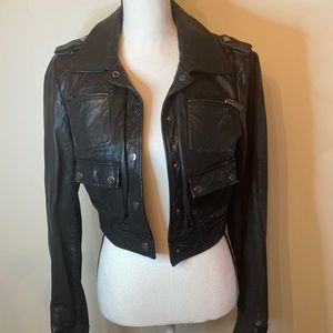 Leather jacket